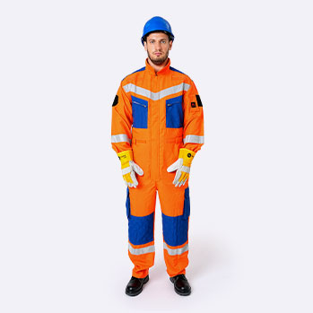 Custom Flame Retardant One-Piece Jumpsuit