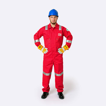 Pure cotton flame-retardant redbodysuit