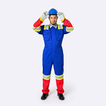 Colored Anti-Static Fire Resistant Aramid IIIA Coverall