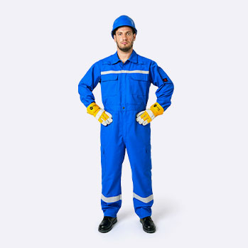 Aramid IIIA Fire and Static Resistant Coverall