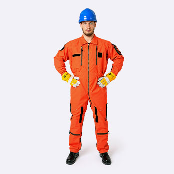 Aramid IIIA Custom Fire and Static Resistant Pilot Suit