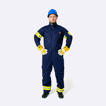 Aramid Flame and Static Resistant Coverall